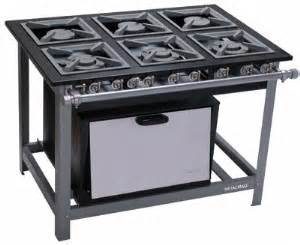 Fogão a Gás 6 Bocas 30 x 30 cm